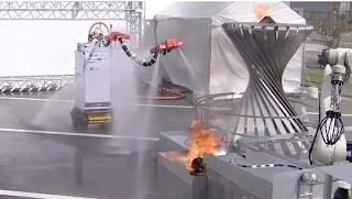 Fire Fighting Robot Flying Dragon